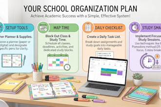 help you improve time management for school tasks