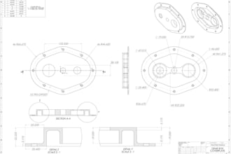 create mechanical technical and manufacturing drawings in cad