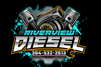 do unique automotive, auto repair, racing and detailing logo