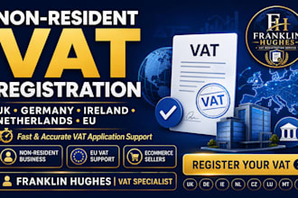 register nonresident business vat in UK germany ireland netherlands czech and eu