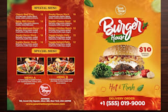 design food truck menu do restaurant hotel cafe menu design digital food menu
