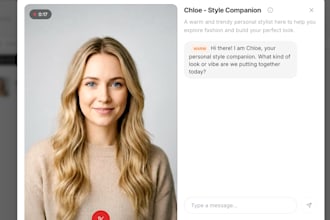 build interactive live streaming ai avatar and web app