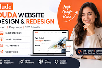 redesign duda website design duda seo design duda website for higher google rank