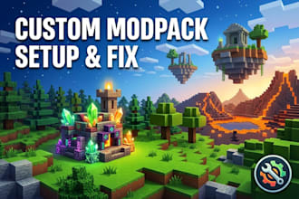 create, fix, or optimize your minecraft modpack, cobblemon server