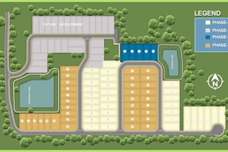 create site plan, plat map, campground map, subdivision design in 24hours