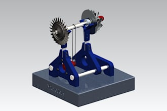 model, design and draft parts in solidworks and autocad