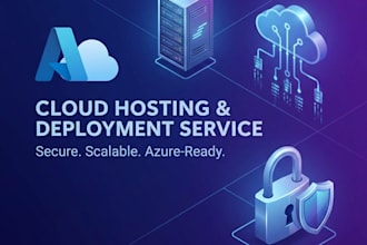 deploy and host your web application on azure, vps or cloud server
