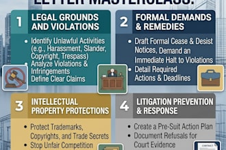 draft a cease and desist letter for your case