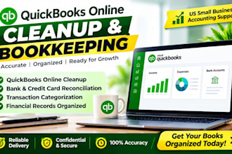 do quickbooks online clean up US small business accounting bank reconciliation