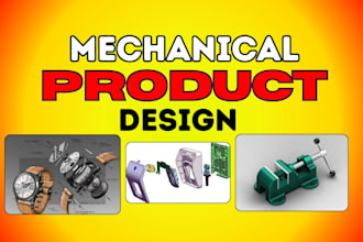 do mechanical product design, dfm engineering and function product prototype
