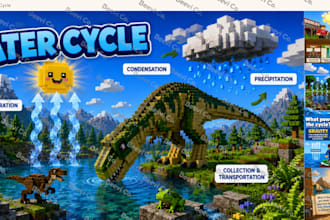 create visual educational powerpoint presentations for kids