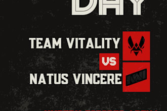 design esports matchday, roster, and gaming social media graphics