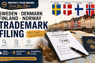 file sweden denmark finland and norway trademark to protect your bra