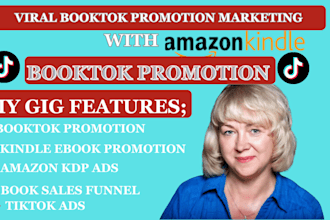 do tiktok booktok promotion amazon book marketing booktok book promotion