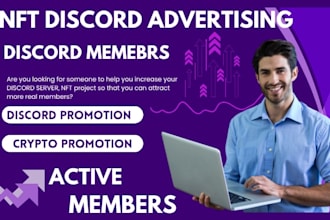 discord server promotion, nft, crypto server, discord advertising, discord ads