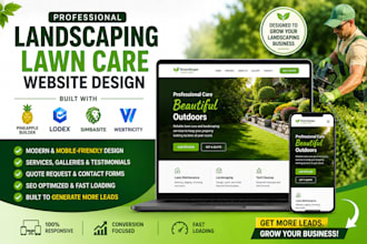 do pineapple builder lodex simbasite webtricity landscaping lawn service website