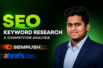 do SEO keyword research and competitor analysis