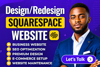 design squarespace website, squarespace redesign, squarespace design