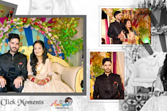 professional wedding album designer