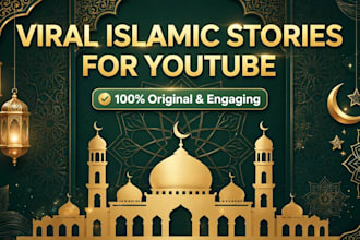 write viral islamic moral stories for your youtube channel