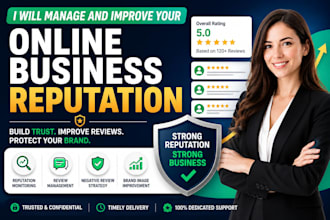 manage and improve your online business reputation