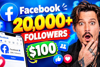 buy 20k facebook followers fast