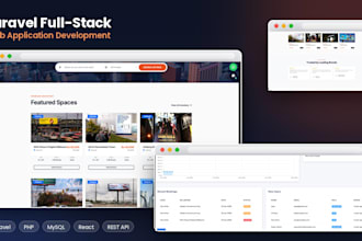 idevelop and fix your laravel PHP web application