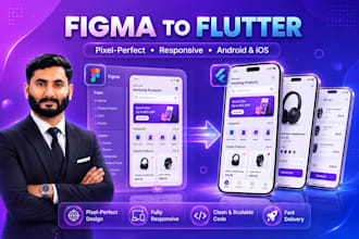 convert figma to flutter app