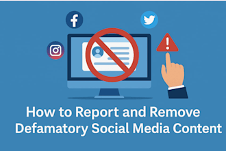 do delete social medial messages and harassment post