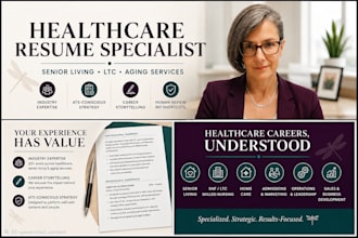 write your healthcare, senior living, or aging services resume