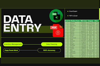 do expert web research, internet research and data entry