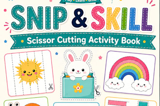 design preschool worksheets and activity books for kids