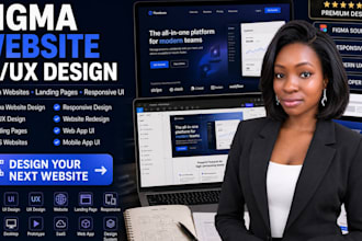 design figma website UI UX, saas landing page copy, framer web app design ai