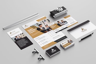 design complete brand identity and corporate branding package