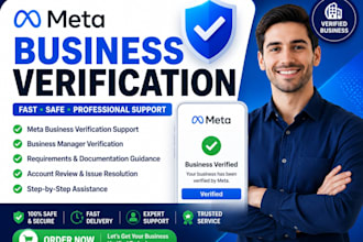 help you with meta business verification