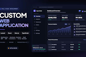 build a scalable custom web application