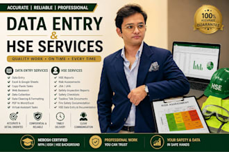 do accurate data entry, web research and copy paste