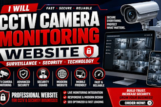 cctv camera monitoring website surveillance, security guard technology website