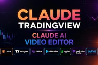 claude tradingview claude ai video editor higgfield claude video livechat jarvis