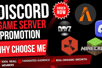do minecraft server promotion fiverm server ads, dayz, rust server promotion