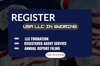 register wyoming llc, US llc registration and llc formation