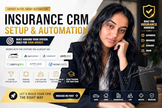 setup agencyzoom, ezlynx, agencybloc insurance CRM and automate workflows