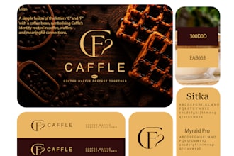 design a complete brand identity package with logo and stationery