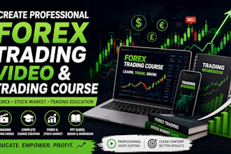 create forex trading video, trading course, stock market, forex video