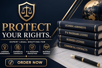 write a custom business licensing and franchise style agreement