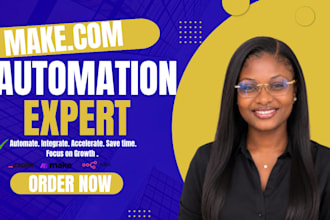 fix make com, made com, setup make com automation, make automation, make expert