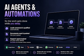 build ai agents and automations for your business with openai api