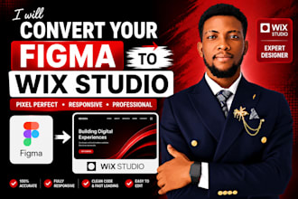 wix website redesign wix website convert figma to wix website design wix website