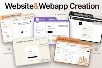 create a webapp and website for you, deployed completely, pick your website name