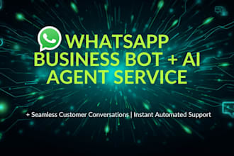 develop a whatsapp bot with business API, ai agent, and voice call integration